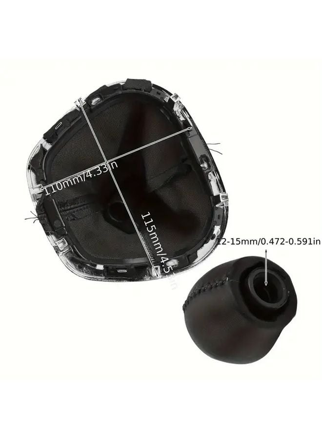 Renault Trafic Opel Vivaro Fiat Talento 2014 2019 Manual Gear Shift Knob With Dust Cover Black Red White - Image 2